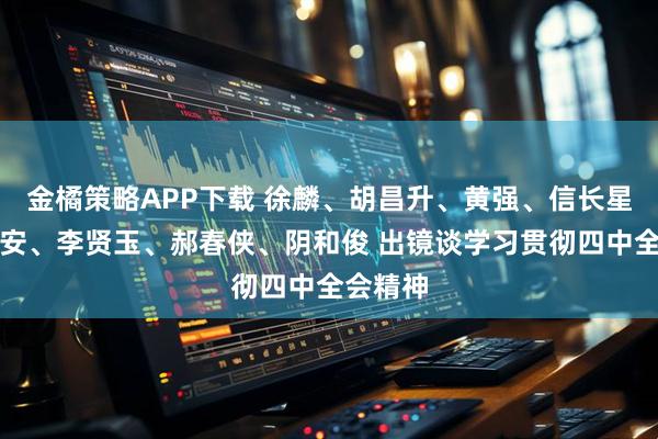 金橘策略APP下载 徐麟、胡昌升、黄强、信长星、蓝佛安、李贤玉、郝春侠、阴和俊 出镜谈学习贯彻四中全会精神