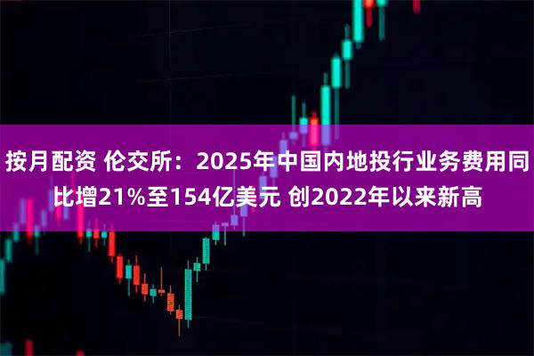 按月配资 伦交所：2025年中国内地投行业务费用同比增21%至154亿美元 创2022年以来新高